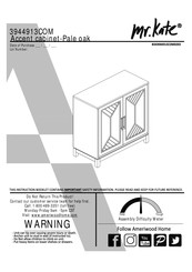 mr.Kate 3944913COM Instrucciones De Montaje