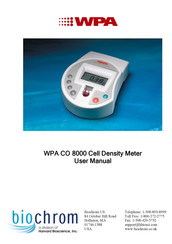 WPA CO 8000 Manual Del Usuario