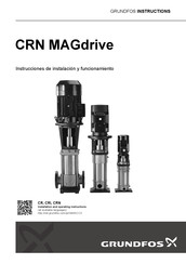 Grundfos CRN MAGdrive Instrucciones De Instalación Y Funcionamiento