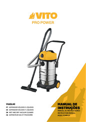 VITO PRO POWER VIASL40 Manual De Instrucoes