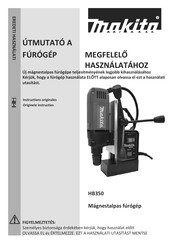 Makita HB350 Manual De Instrucciones