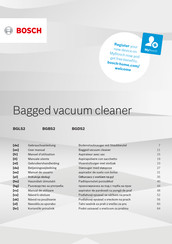 Bosch BGBS2 Manual De Usuario