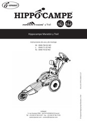 VIPAMAT Hippocampe Maraton 0040-TX-02-NO Instrucciones De Uso Y De Montaje