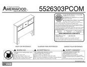 Dorel AMERIWOOD 5526303PCOM Instrucciones De Montaje