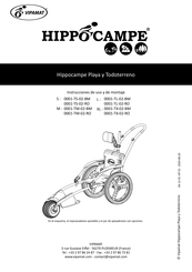 VIPAMAT Hippocampe Playa 0001-TX-02-RO Manual De Instrucciones