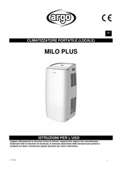 Argo MILO PLUS Manual De Instrucciones
