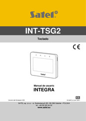 Satel INT-TSG2 Manual De Usuario