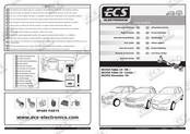 ECS Electronics SE-026-D1 Manual De Instrucciones