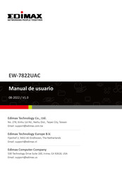 Edimax EW-7822UAC Manual De Usuario