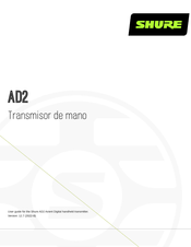 Shure AD2 Manual De Instrucciones