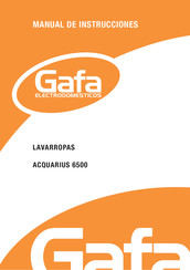 Gafa ACQUARIUS 6500 Manual De Instrucciones