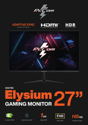 PcCom Elysium 27 GO2780 Manual Del Usuario