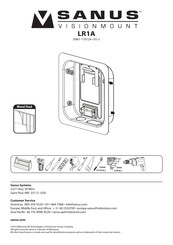 Sanus VisionMount LR1A Instrucciones De Montaje