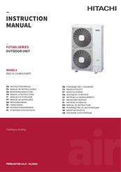 Hitachi RAS-10WHVNPE Manual De Instrucciones