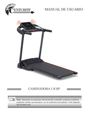 CENTURFIT CAMINADORA 1.8 HP Manual De Usuario