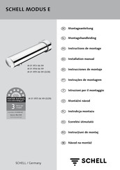 Schell MODUS E 01 954 06 99 Instrucciones De Montaje