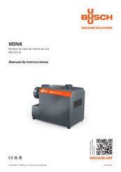 BUSCH Mink  MV 0312 B Manual De Instrucciones