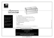 Palram Cold Frame Single Instrucciones De Montaje
