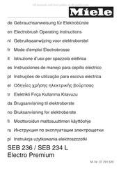 Miele SEB 234 L Electro Premium Instrucciones De Manejo