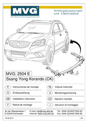 MVG 2504 E Instrucciones De Montaje