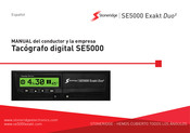 Stoneridge SE5000 Manual Del Conductor