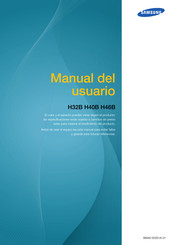 Samsung H40B Manual Del Usuario