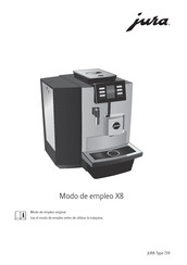 Jura X8 Modo De Empleo