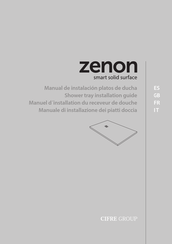 CIFRE Zenon smart solid surface Manual De Instalación