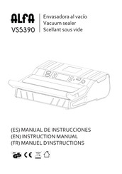 ALFA VS5390 Manual De Instrucciones