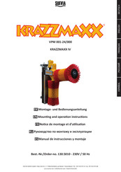 Suevia KRAZZMAXX IV Manual De Instrucciones Y Montaje