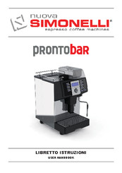 Nuova Simonelli prontobar Manual De Instrucciones