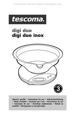 Tescoma digi duo Instrucciones De Uso