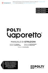POLTI vaporetto SV440 DOUBLE Manual De Instrucciones