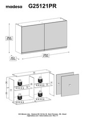 madesa G25121PR Instrucciones De Montaje