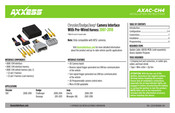 Axxess AXAC-CH4 Instrucciones De Instalación