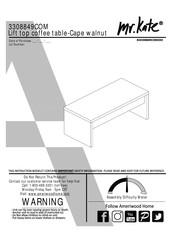 Ameriwood HOME mr.Kate 3308849COM Instrucciones De Montaje