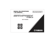 Yamaha CRYPTON T115FL-5 2015 Manual Del Propietario Y Garantía