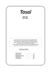 Tosai SRE 4600 Instrucciones