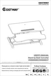 Costway HW66606BK Manual Del Usuario