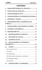 ANCEL HD Serie Manual Del Usuario