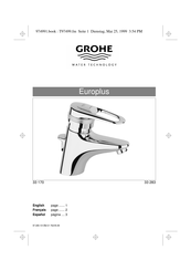 Grohe EUROPLUS 33 170 Instrucciones De Montaje