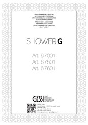 Gessi Shower G 67501 Instrucciones De Montaje