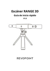 Revopoint RANGE 3D Guia De Inicio Rapido