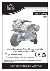 HOMCOM 370-159V90 Instrucciones De Montaje