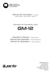 Jacto GM-12 Manual Del Operador