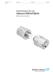 Endress+Hauser Soliwave FQR16 Instrucciones De Uso