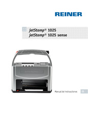 Reiner jetStamp 1025 sense Manual De Instrucciones