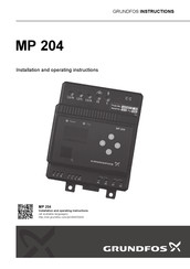 Grundfos MP 204 Installation And Operating Instructions_Old