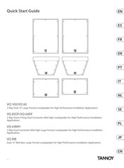 Tannoy VQ 64DF Guia De Inicio Rapido