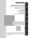 Panasonic AJ-YA93P Manual De Instrucciones